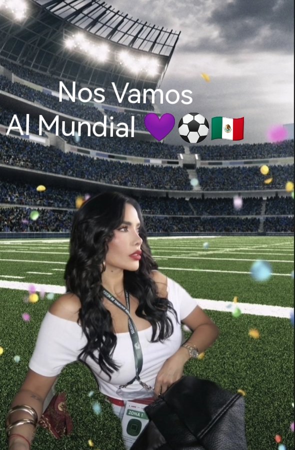 El resultado de Trabajo y Constancia 
TU NOVIA DEL MUNDIAL 
#daniamendez