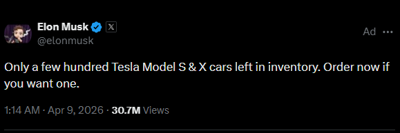 XavierEkka's tweet photo. @elonmusk I don’t know who owns Twitter,but this tweet should clearly be marked as an ad. #twitter https://t.co/iXZPzCZTjL