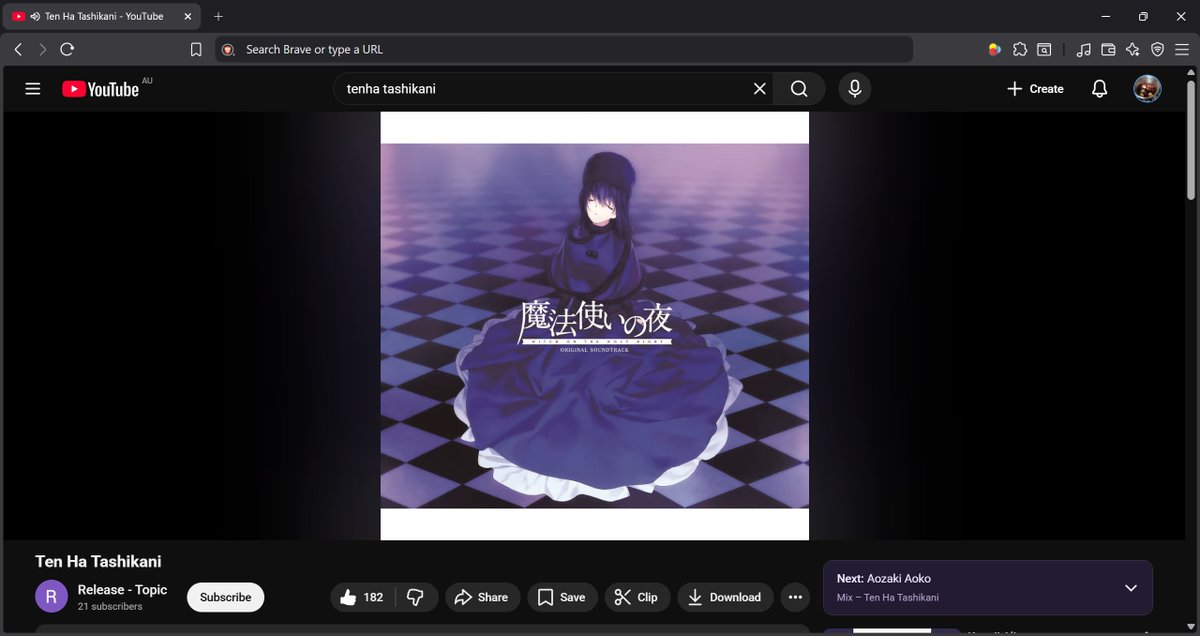 Brian00511's tweet photo. @star_shonagon Mahoyo soundtracks slap fr. Five, Great Three, Alice's theme are absolute bangers. However my favourite is the church's theme. Really got taken aback when the scene came on. https://t.co/I8YVAIyAAb