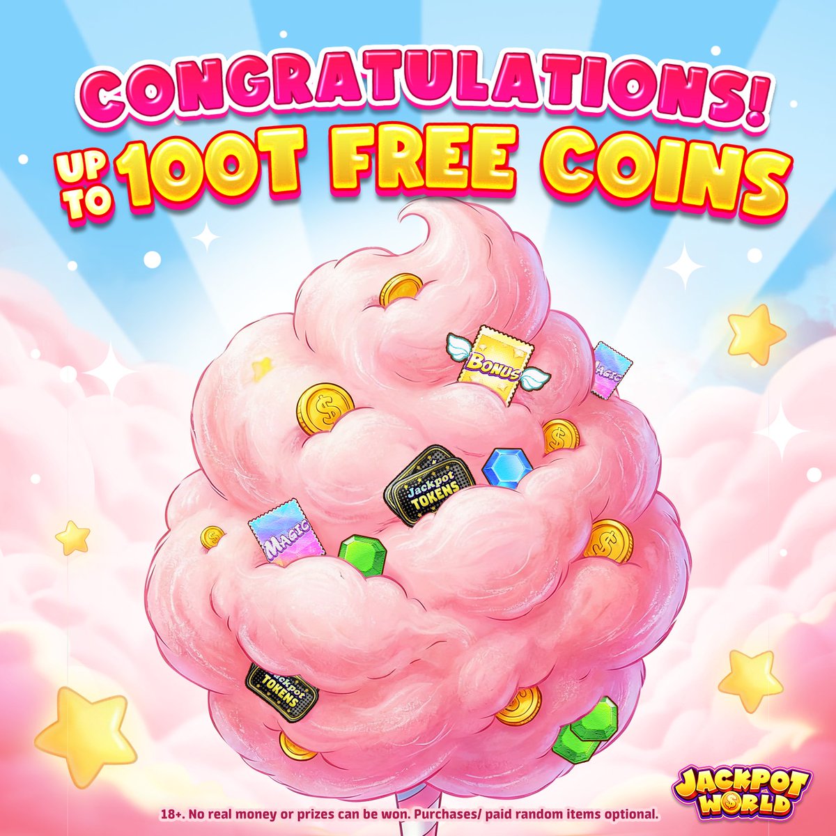 Cod bonus magic jackpot