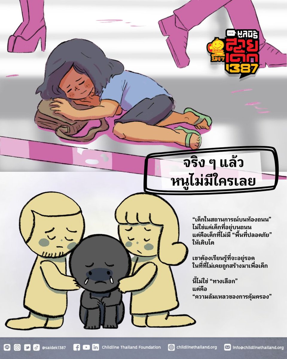 Childline Thailand Foundation tweet media