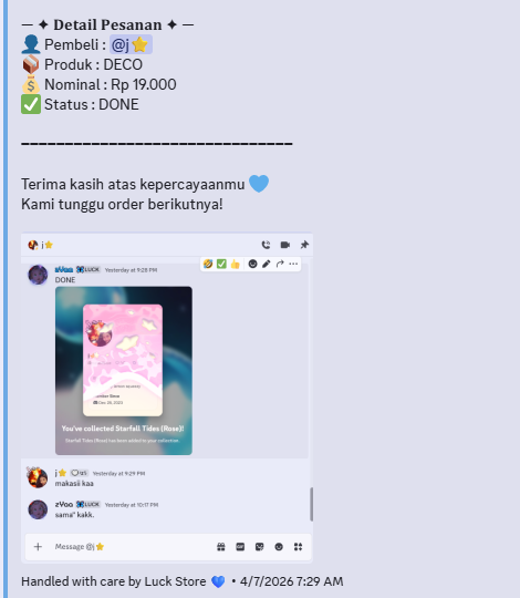 DISCORD DECORATION DONE