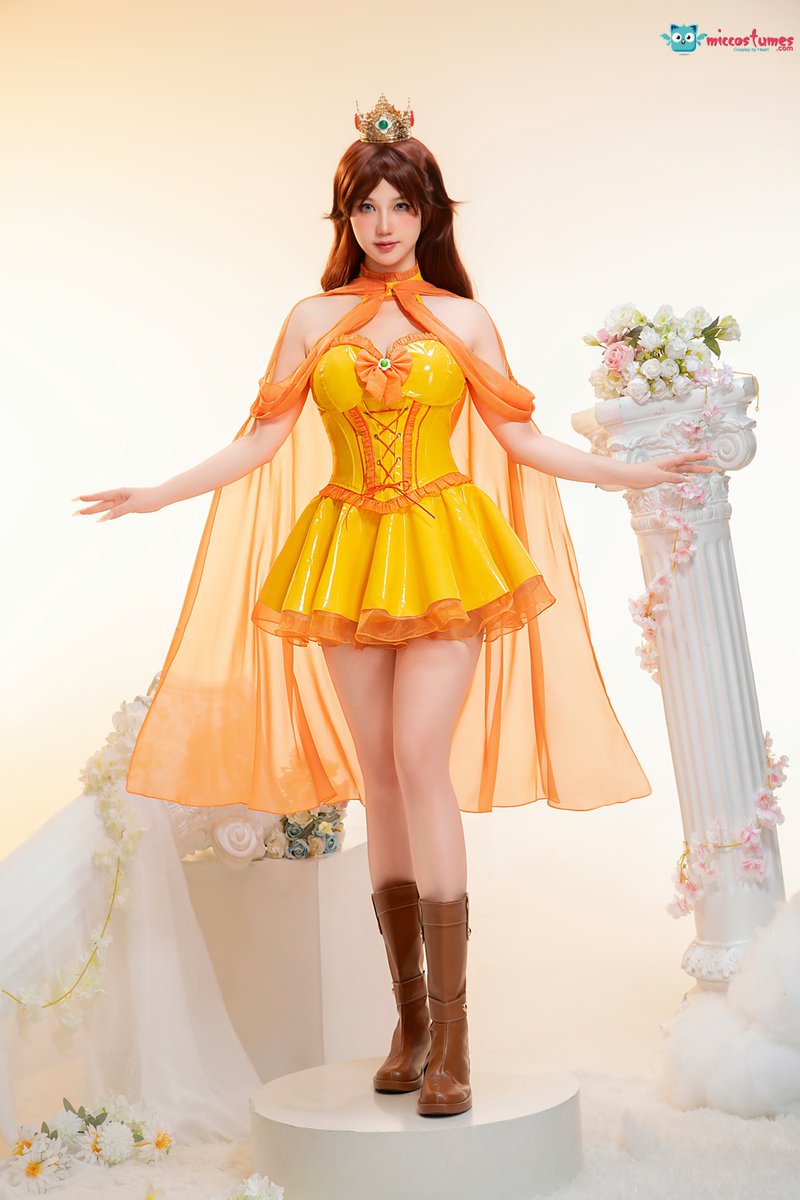 MiccostumesFrr's tweet photo. Être princesse, c'est bien, mais être Daisy, c'est mieux! 💛✨

🔍270411
-EN STOCK-

#miccostumes #supermario #princessdaisy #nintendo #supermariocosplay #gamecosplay #cosplaycostume #daisycosplay #mushroomkingdom #princessdress #princessvibes #cosplaygirl #animeexpo #cosplay https://t.co/N48x3KXJT7
