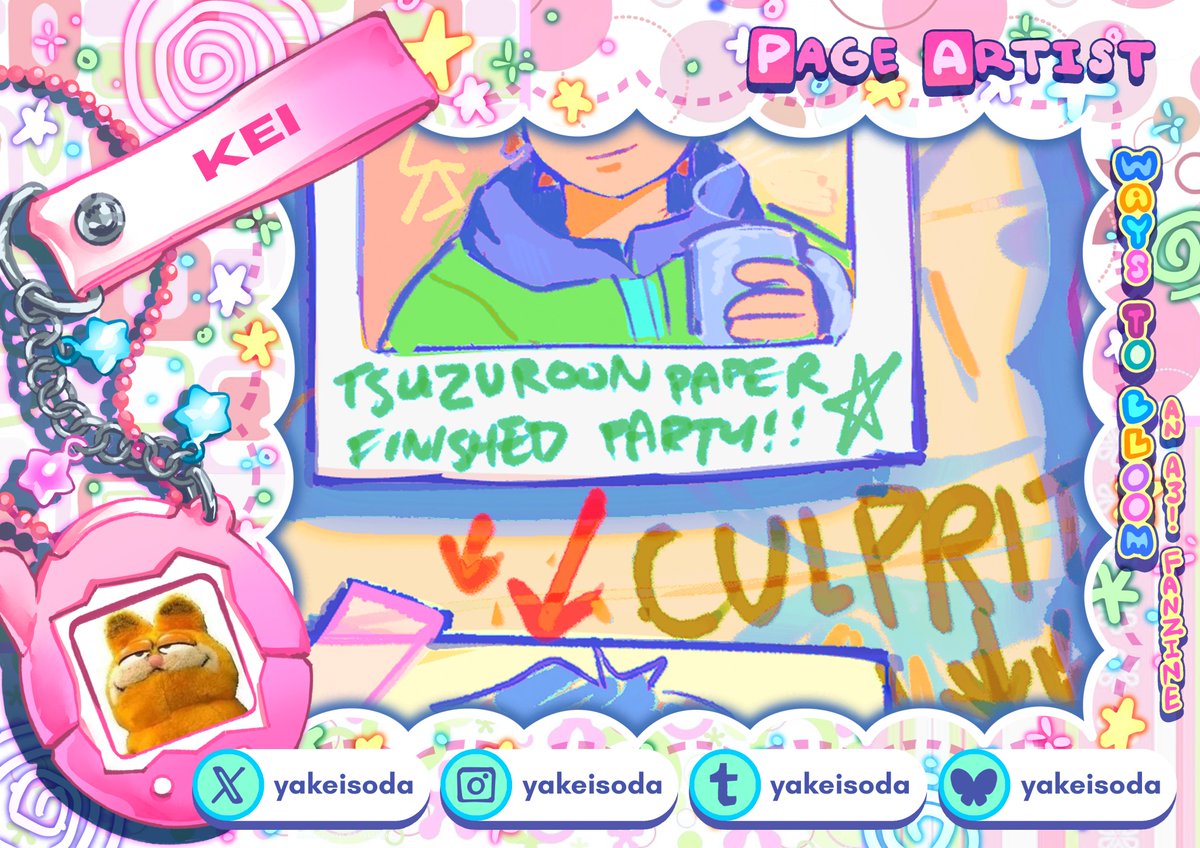 my piece preview for <a href="/WaystoBloomZine/">Ways to Bloom: An A3! Zine | Out on Apr 13!</a> !! keep ur eyes peeled on april 13 🧐🧐🔍🔍!!