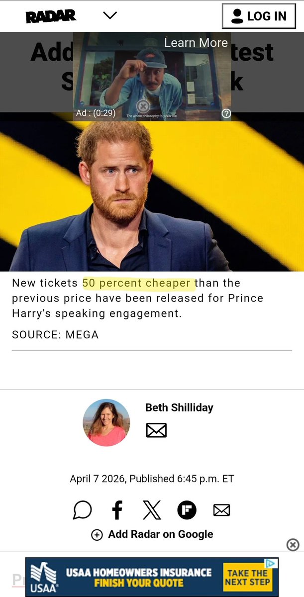 QueensSpeec1's tweet image. Over 50% off of $997.00 for the "Delegate" package. Who comes up with these prices? Do you get a certification from #TraitorPrinceHarry? This is so weird.
#FOHarry #FOMeghan 

P.s. this conference is over my birthday weekend. I couldn't ask for a better gift. 😆