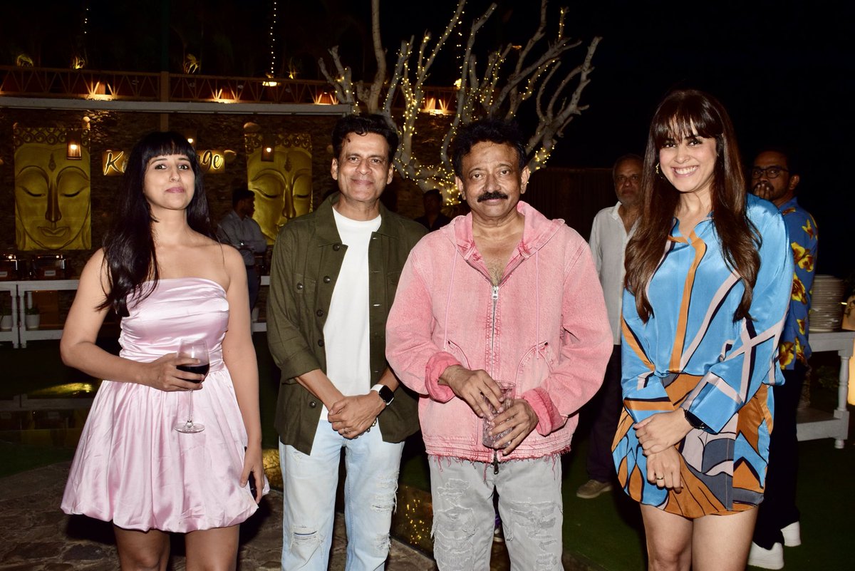 RGVzoomin's tweet photo. Me with ⁦@BajpayeeManoj⁩ , ⁦@geneliad and https://t.co/zPFKckFEaP at My B BASH https://t.co/zk35sNcjIw