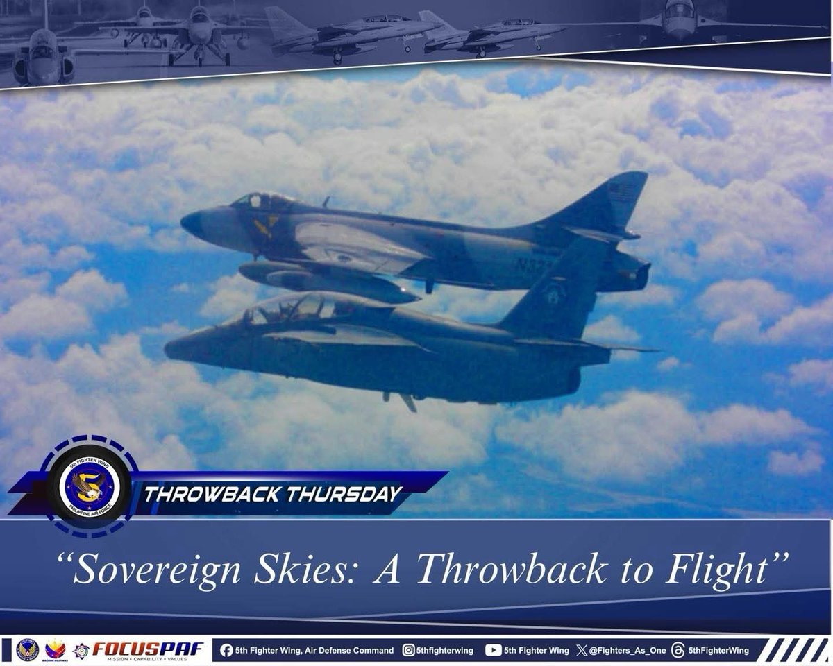Fighters_As_One's tweet photo. THROWBACK THURSDAY 🇵🇭 | Hawker Hunter × AS-211
See the full story:
https://t.co/iSGTz42AdF
#5thFighterWing
#CheckSix!
#FightsOn! https://t.co/rLCZ37LGnq