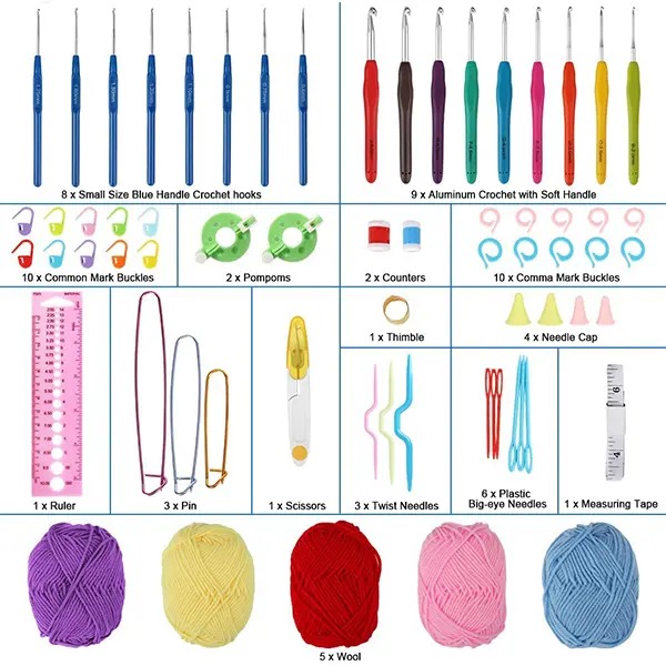 IndustrySw94466's tweet image. 🧶 Crochet hook kit with yarn &amp;amp; case.
Ergonomic handles, smooth finish, easy size marking—ideal for beginners &amp;amp; bulk DIY projects.

swell-industry.com
📞13515899490
#crochetkit #diycraft #handmade
