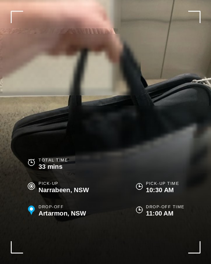 Narrabeen → Artarmon in 33 mins. Someone's new work setup just landed. #Zoom2u