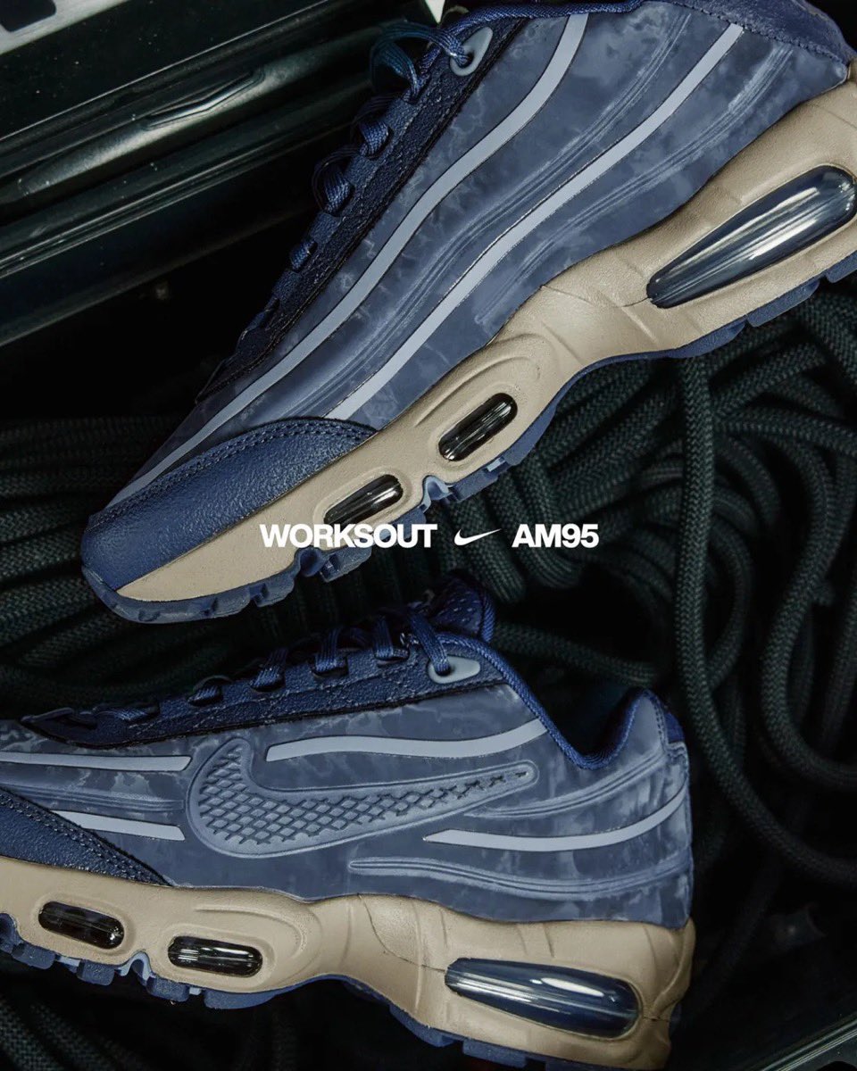 WORKSOUT x Nike Air Max 95 SP “Thunder Blue”が国内4月11日（土）に