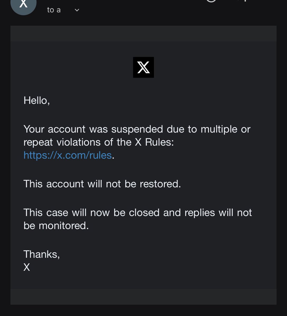 DiaryOfKeysus's tweet photo. Twitter is NOT playing around anymore… You can even appeal your account anymore https://t.co/ALc2nfZfl1