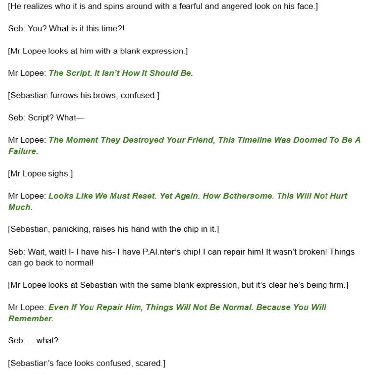 ThePrivHorse's tweet image. Here's the script. I do not support Zeal at all and support Ren wholeheartedly. But I feel like I might as well reveal what was gonna happen in case anyone was curious.

I will not be making Pressure content for the foreseeable future, or ever. Support Ren. Fuck Zeal.