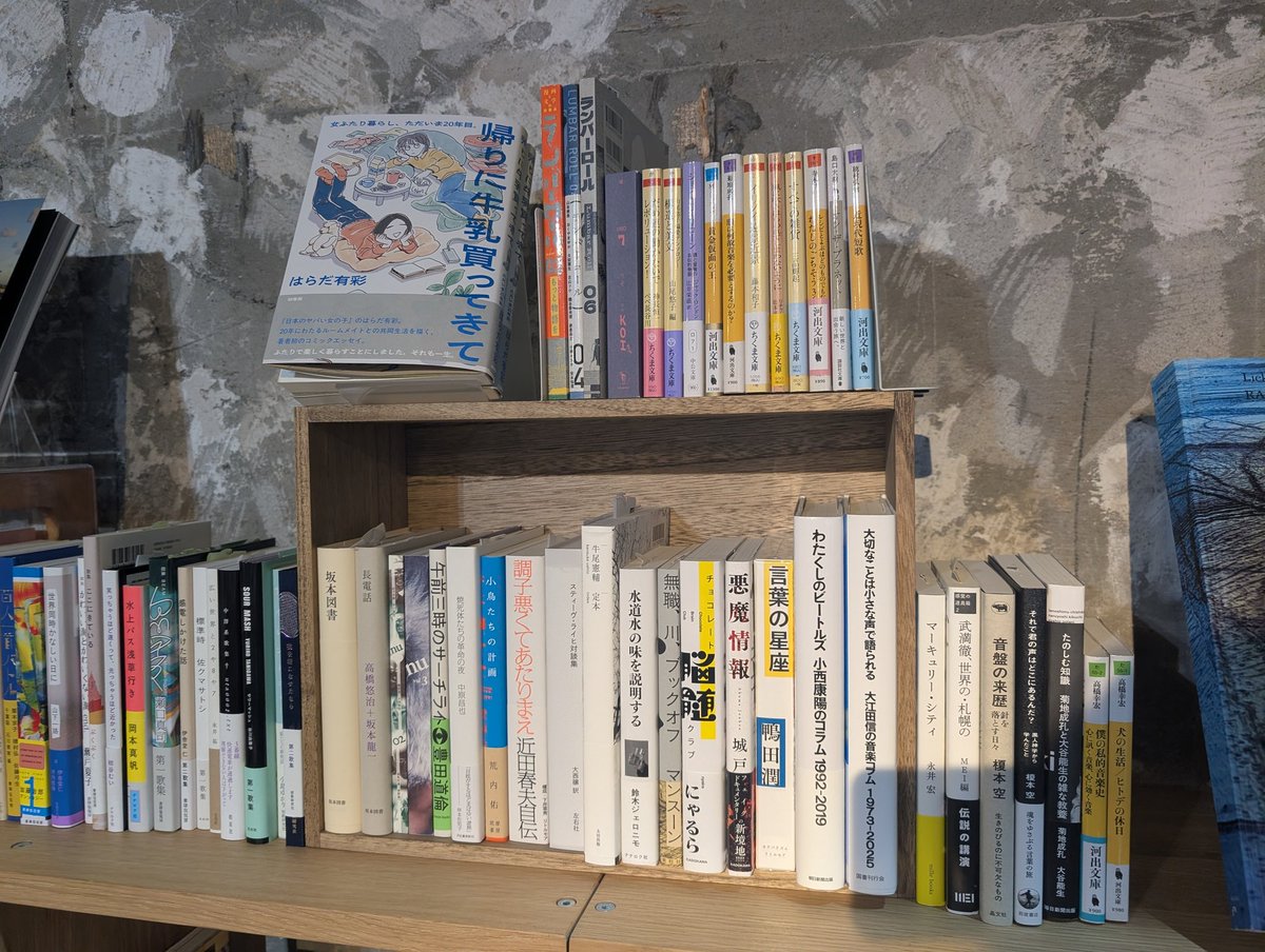 19時まで営業しています。
本をお求めの際はぜひお立ち寄りください。