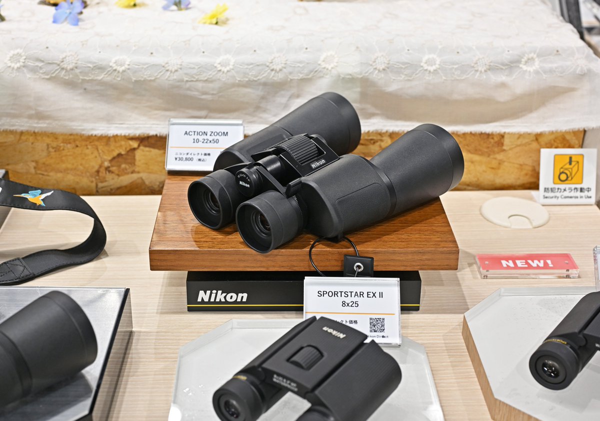 先行展示スタート‼️／ 4/17(金)発売予定の新製品 双眼鏡「ACTION ZOOM