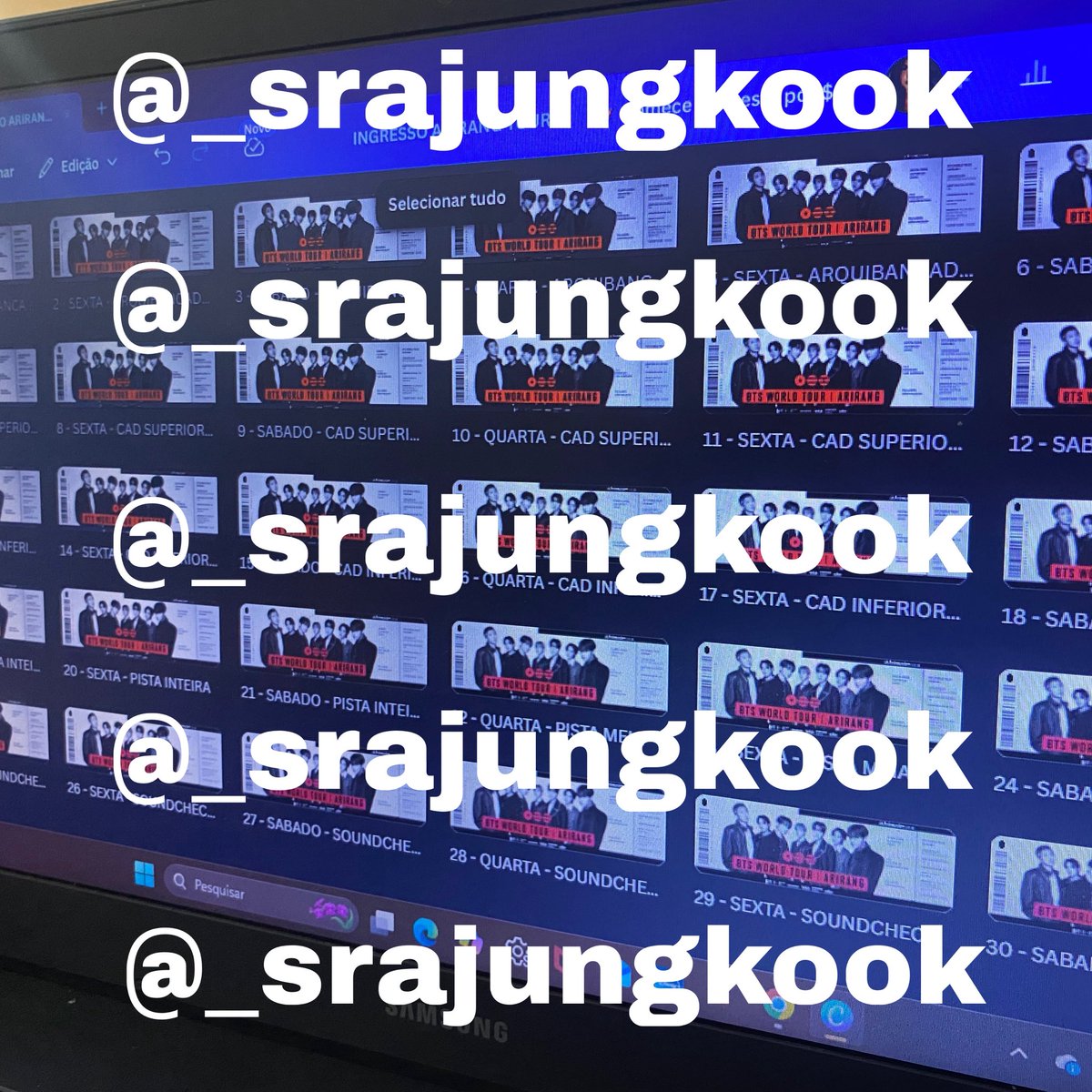 𝐠𝐚 𝐣𝐞𝐨𝐧⁷ ✦ 🪭 VAI VER O BTS ✦ tweet media