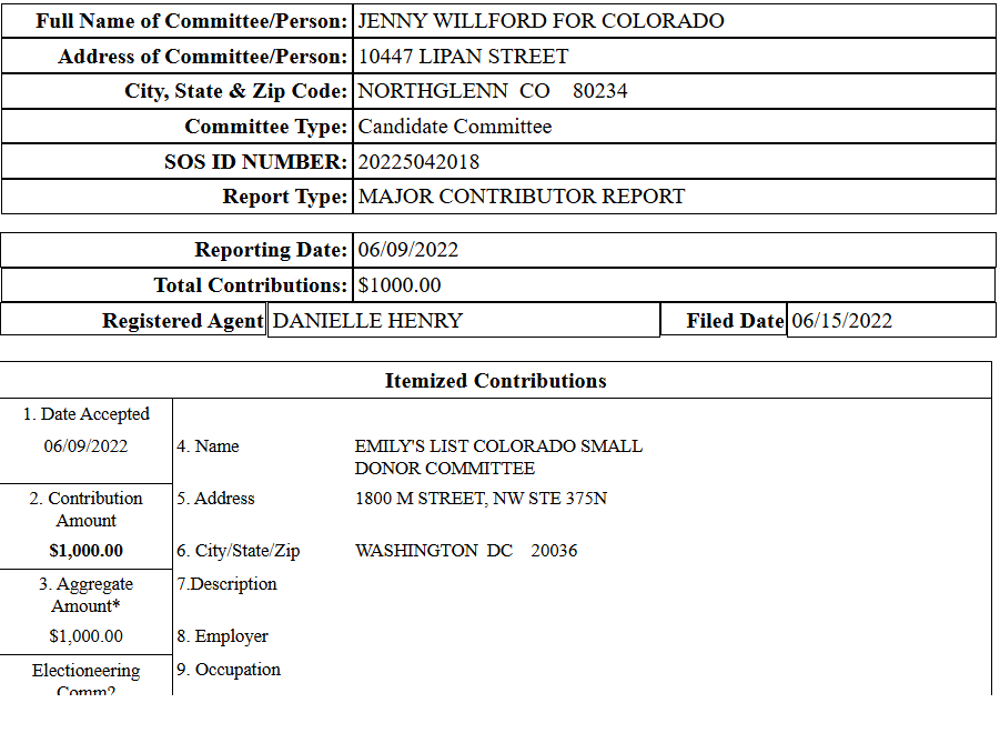 Adams County, CO GOP tweet media