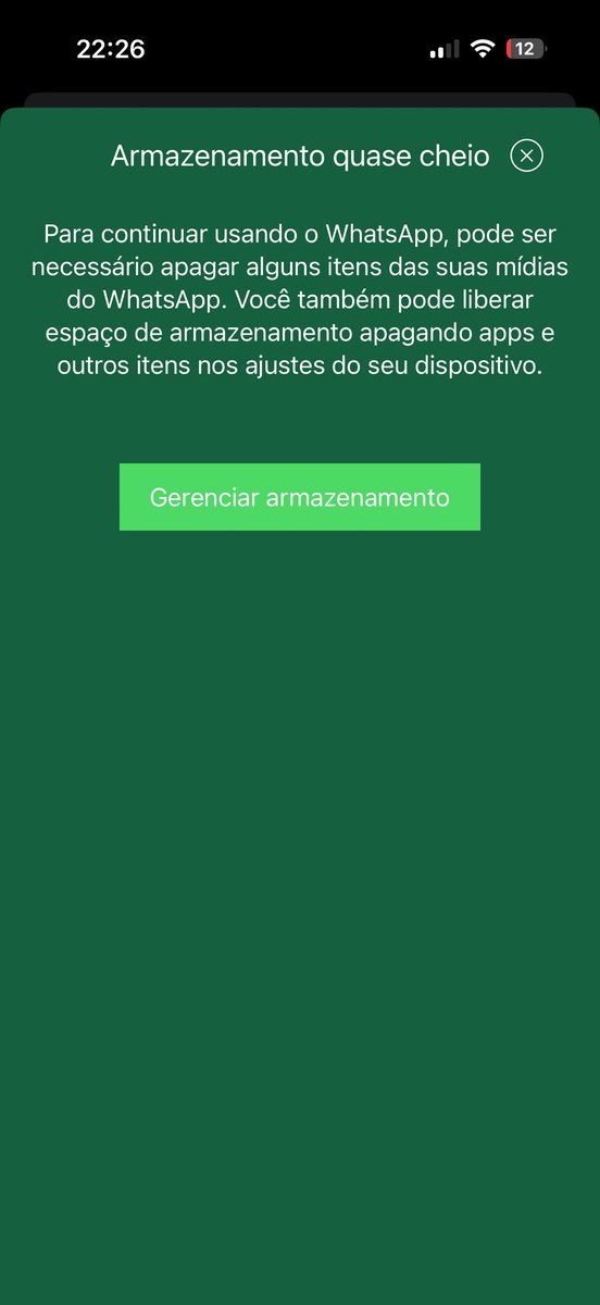 mathxwg's tweet photo. odeio qd aparece isso, ja n tenho mais oq apagar nesse cll https://t.co/S8lPNGpjWj