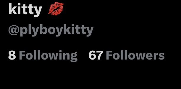 kitty 💋 tweet media