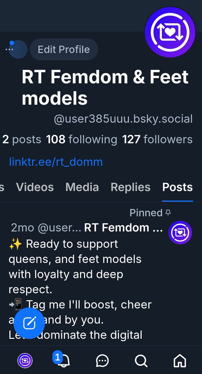 RT Femdom & Feet models 6k tweet media
