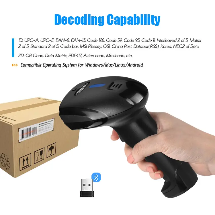 Yuhengda2023's tweet image. YHD-1100CW wireless barcode scanner delivers flexible, accurate scanning for retail &amp;amp; logistics.
🌐 yhdaa.com
📧 sales@yhdaa.com
#barcodescanner #wirelessscanner #pos #retail #logistics