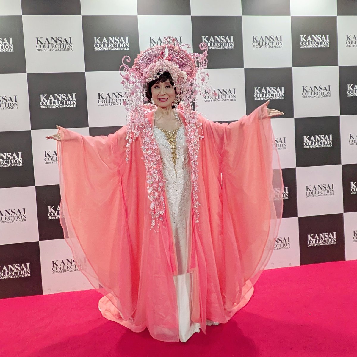 先日の関西コレクション🌸 リハーサル終わってから、約7時間待機