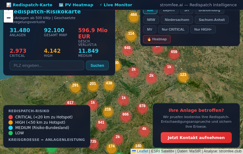 StromfeeMe's tweet photo. Systemkosten: Alle reden. Wir rechnen.

Reiche sagt: 3 Mrd EUR weggeworfen.
Bundesnetzagentur sagt: 554 Mio EUR EE-Entschaedigung.

Faktor 5 daneben. (Quelle: SMARD, Cleanthinking Faktencheck) https://t.co/KkUg224cwQ