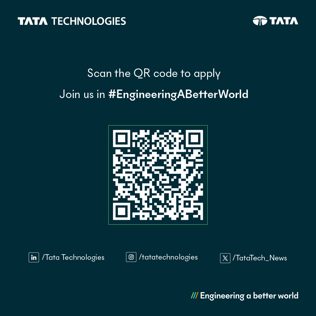 TataTech_News's tweet image. #Virtual - Virtual recruitment drive for experienced automotive engineers is now open.
 
We're looking for experienced professionals across #SoftwareTesting, #AUTOSAR, #SIL, and #SoftwareArchitect. If you have ideas that can reimagine the next-gen #ElectricVehicles, then you are