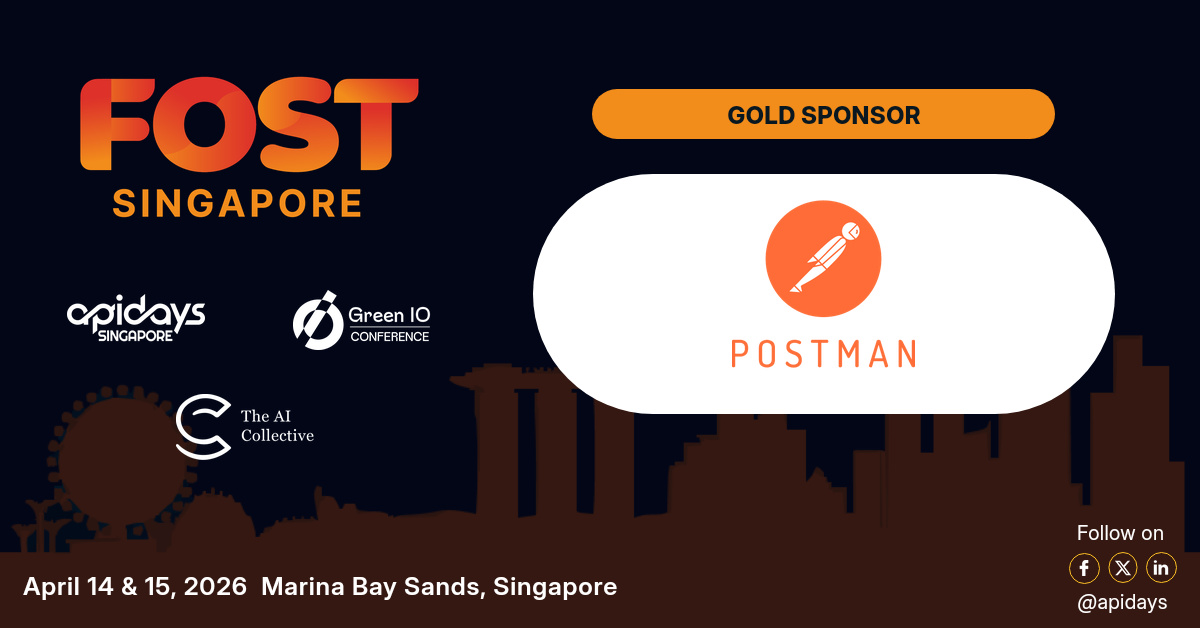 BaptisteVicini's tweet image. Thanks @getpostman for supporting FOST Singapore 🇸🇬 2026!

Postman is redefining API collaboration—bringing design, testing &amp;amp; docs into one platform for faster, more reliable development in the AI era 🚀 

joinfost.io/events/singapo…

#FOSTSingapore #APIs #DeveloperTools