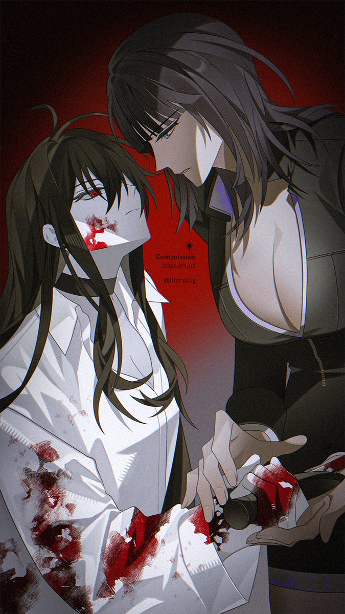 litoru21g's tweet photo. 🔪커미션 신청 감사합니다 ! https://t.co/vujtXniHGF