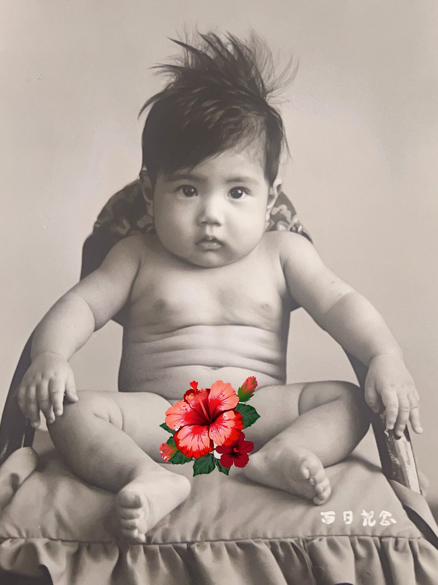 satoshiokamura's tweet image. 本日人生Level 55になりました‼️
ここまで育ててくださった周りのみなさまに心から感謝いたします💝
去年の誕生日に投稿した自身の生後100日記念の写真を元に、AIがこんな画像を作ってくれたよ🤣
みなさま、今後とも変わらぬご支援ご鞭撻よろしくお願いいたします🙏
（続く）

#誕生日 #三線