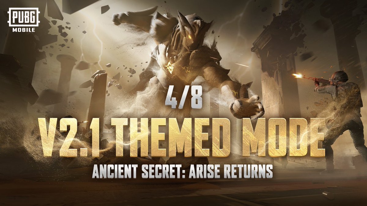GearUP_Global's tweet image. ⚔ ANCIENT SECRET: ARISE is back in PUBG Mobile!
The legendary mode returns.
One lag can cost the match. With GearUP, enjoy lower ping, no fake damage, and smoother, more stable battles when it matters most 🎮✨
#GearUP #PUBGMOBILE