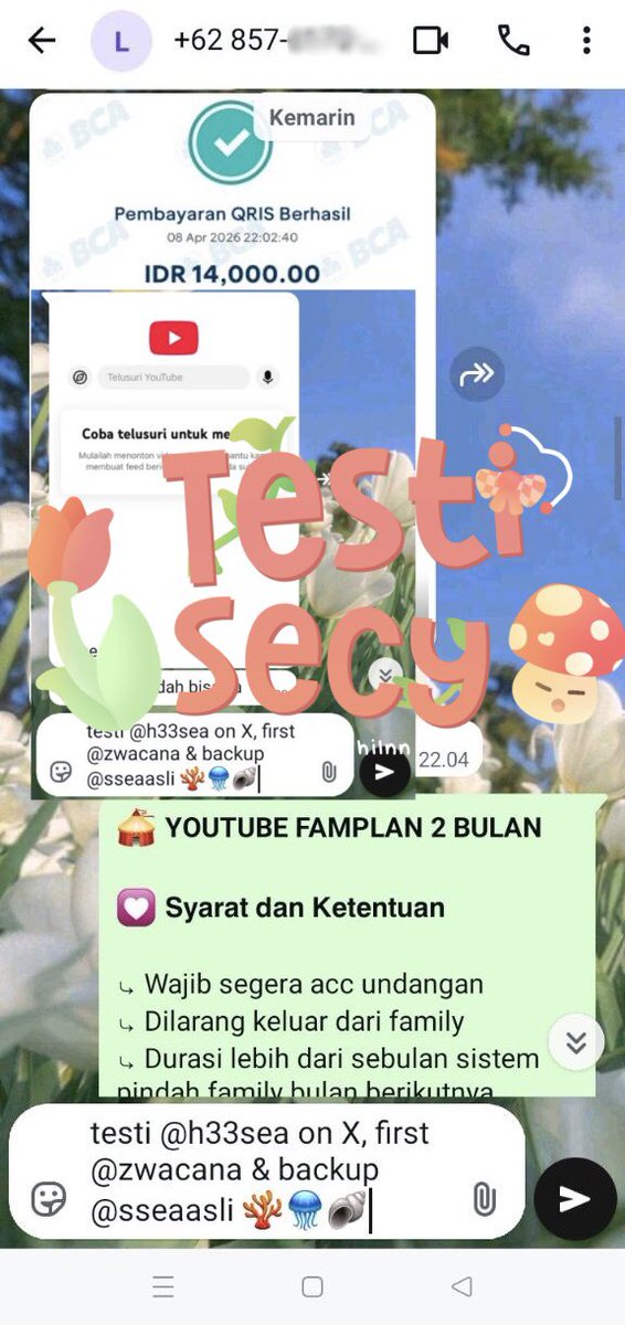 h33sea's tweet photo. 17. testi yt prem 2b
18. testi yt prem 1b
19. testi iqyi 1thn
20. testi youku 1b https://t.co/6K4nHqWN0Y