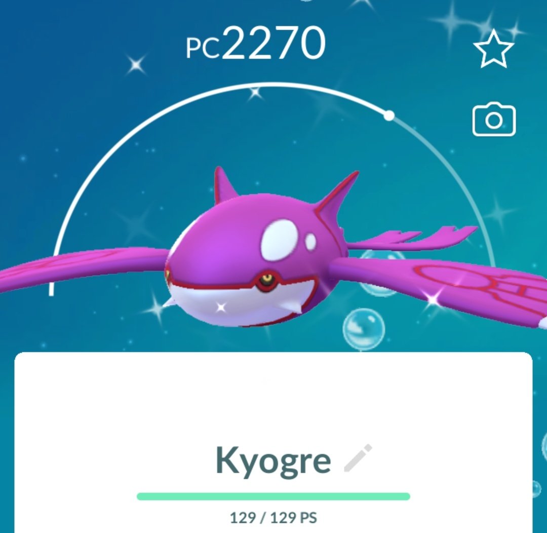 tive sorte pra pegar shiny hoje #PokémonGo