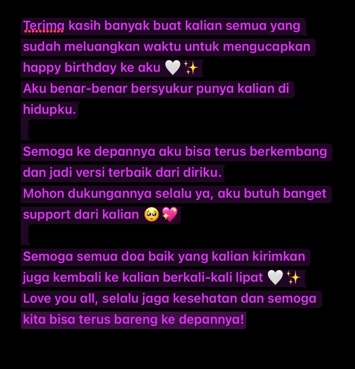 Makasiii lave 💖🙆🏻‍♀️