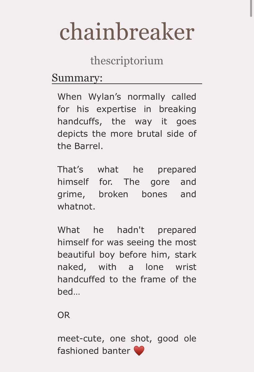 alleycatblues's tweet photo. i’ve relapsed…

wrote a meet-cute drabble of jesper and wylan ♥️ i missed their banter 🥹

#wesper #sixofcrows #shadowandbone #jesper #wylan https://t.co/NgPCl4xeIV