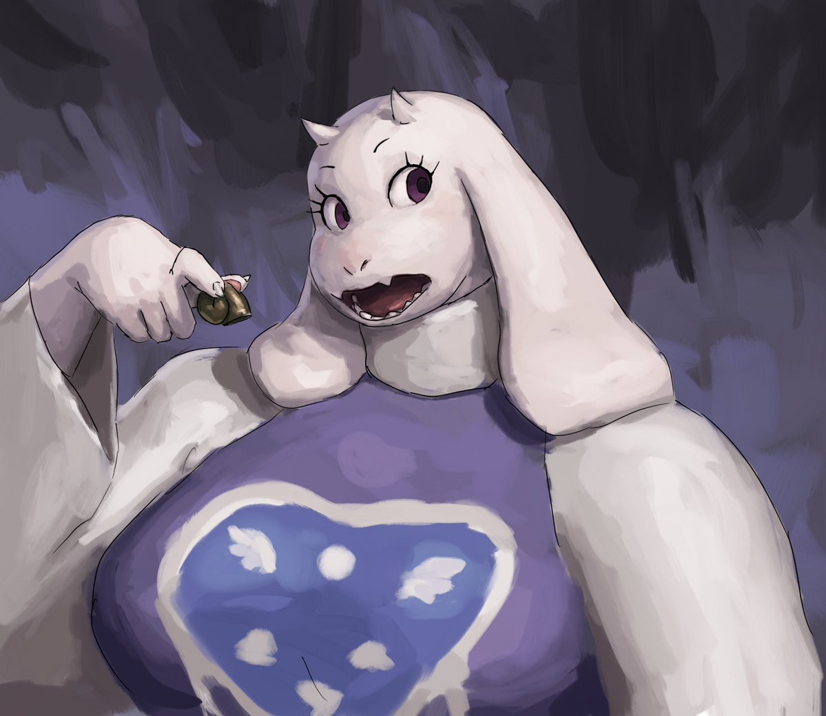 A little Toriel doodle for today. Never really drew her seriously until now
#undertale #deltarune #anthro #art #digitalart #procreateart