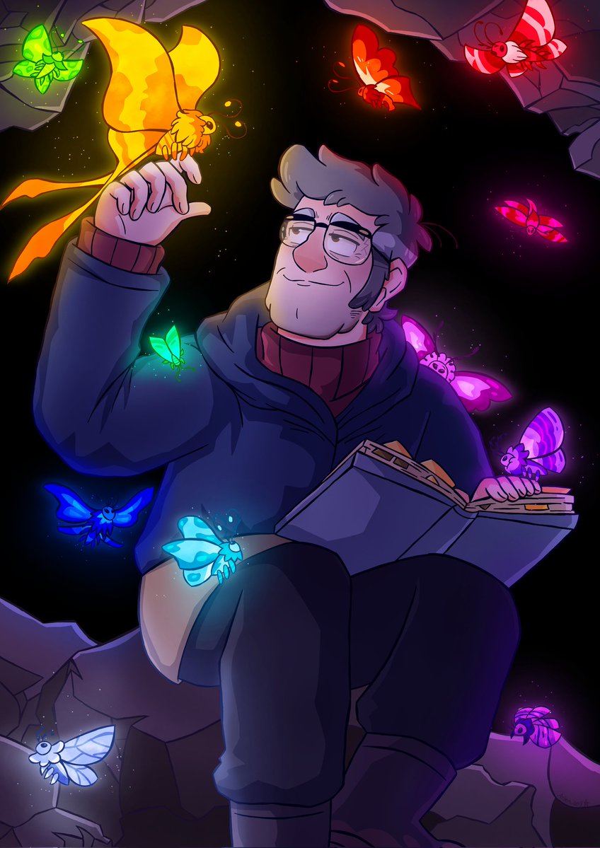 I left the Ford zine project but here's the art I did as a page artist

#gravityfalls #stanfordpines #fordpines