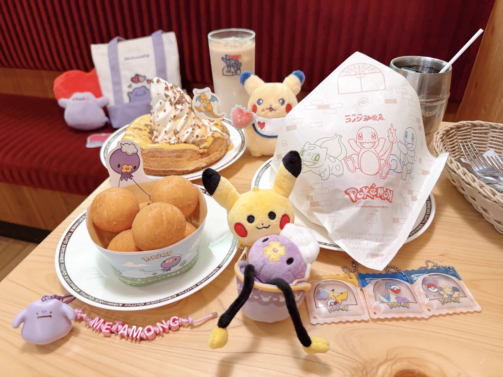 コメダ珈琲店×ポケモン第2弾コラボが4月9日からスタート