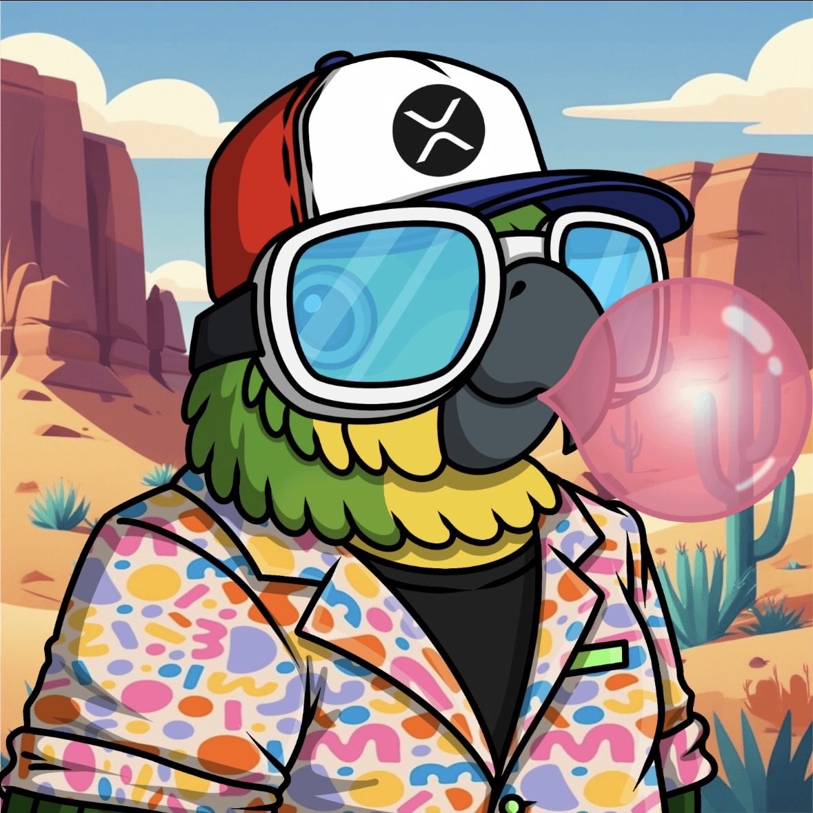 Parrot tweet media