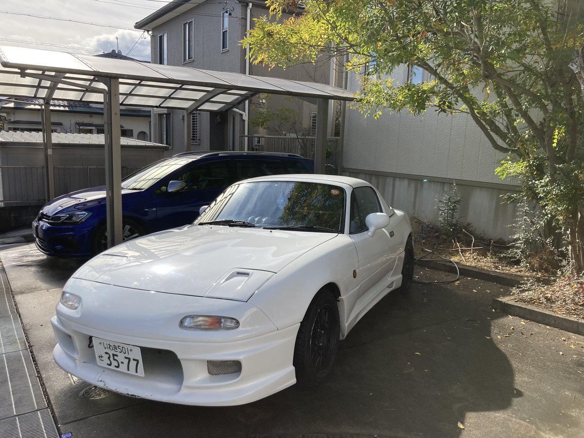 AUAC2014's tweet photo. OB紹介①
オオキ
2024年卒業
進路　ベアリング関係会社
車種　naロードスター、エッセ
我らの大先輩でありエッセの達人である
ドリフト、グリップどちらもできるオールラウンダーであり今年も東北６６０へ参戦している
ｲｶﾁｨーnaを唐突に納車していたので協和でお待ちしております https://t.co/WTPqZqJ9xt
