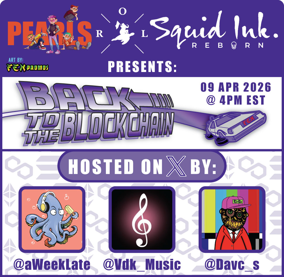 aWeekLate's tweet photo. I am Co-Hosting #BackToTheBlockchain w/ my friends
@Vdk_Music &amp; @Davc_s!

Topics include #Crypto #Art #NFT #Tech #Music #Gaming #Comedy #Web3

Ep 25 - "#BTC Flirts $70K, #Altcoins Return, #HongKong &amp; #Hollywood"

See you there!  #BTTB Link Below 👇👇👇
https://t.co/0bAaDAcXUk https://t.co/v1EKfMNyPt