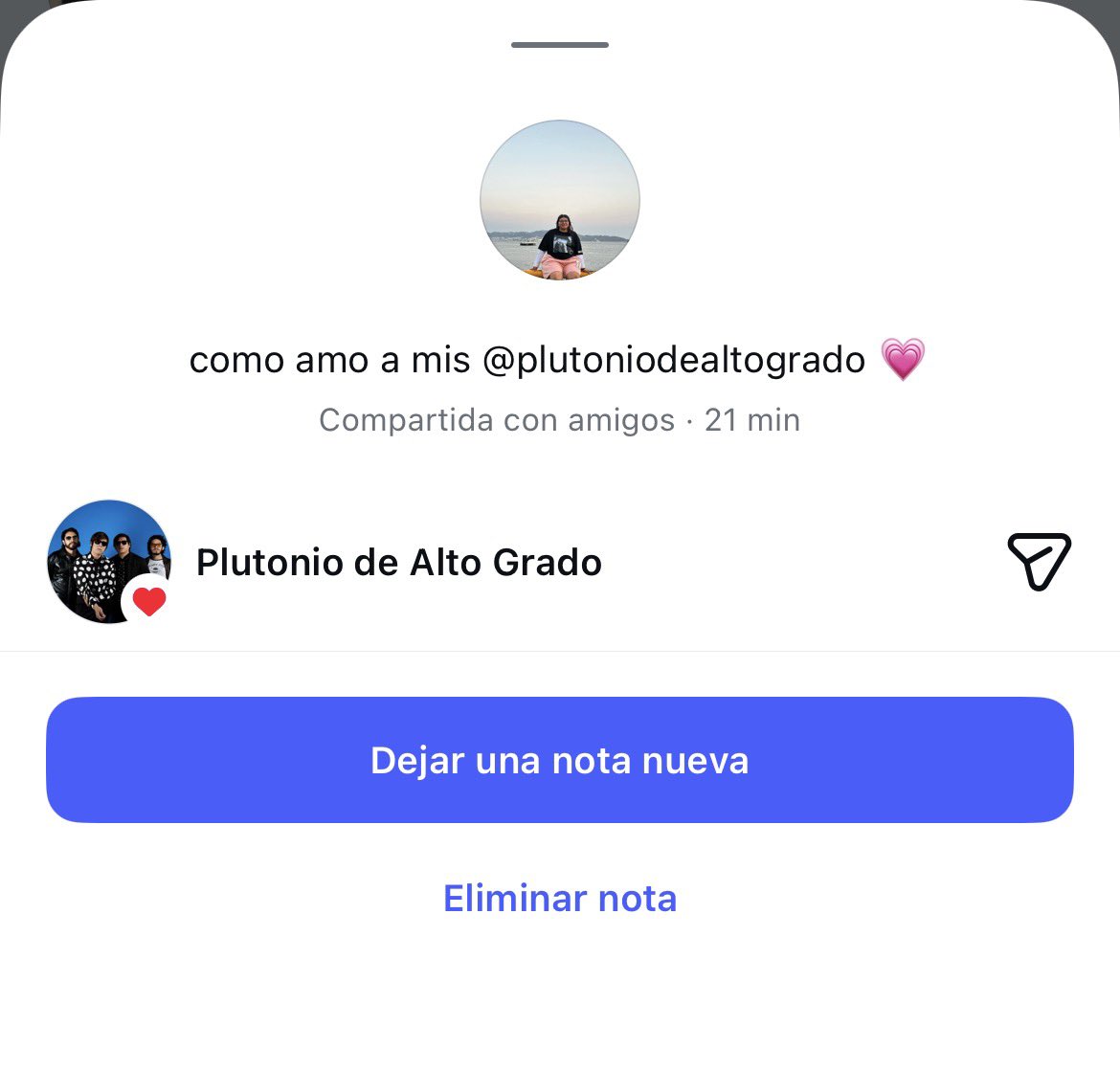 la consentida de los <a href="/PlutonioRock/">Plutonio de Alto Grado</a> always 💗 y nimodo