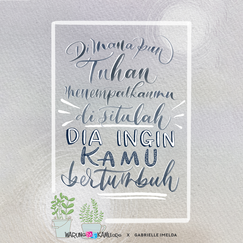 warungsatekamu's tweet image. Bapa yang baik, mampukanlah aku menguatkan sesamaku.

Kontribusi oleh Gabrielle Imelda.

#WarungSaTeKaMu #quote #christian #renungan #art