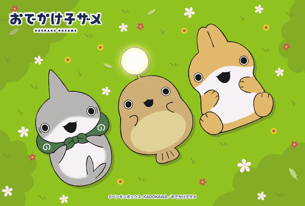 アニメ『おでかけ子ザメ』公式 tweet media