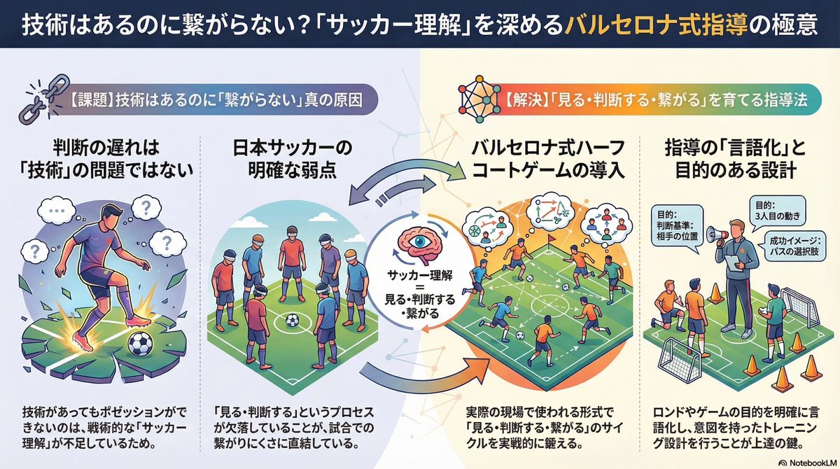 【技術はあるのに繋がらない理由、知っていますか？】
～参加者が「指導が変わる」と実感したハーフコートゲームセミナー～

 初心者でも「見る・判断する・繋がる」選手が育つバルセロナ式ハーフコートゲーム指導法セミナー  」開催しました！

正直、驚きました。

今回のセミナー参加者の方から
