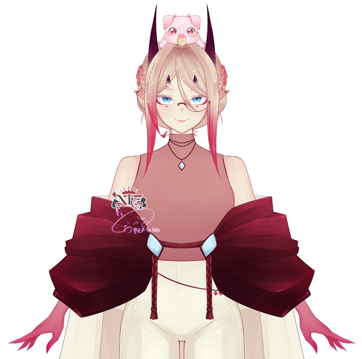 Nkz 🎲 | ネロ | Oni Vtuber (Comms Open!) tweet media