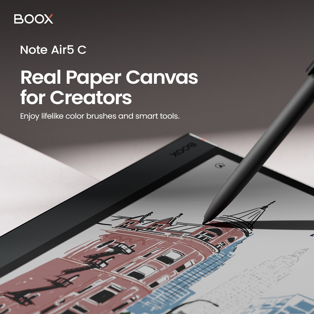 Sketch, draw, and craft polished work on an ePaper screen that's ...