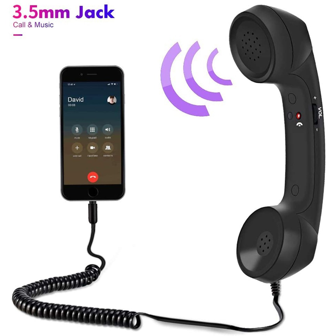 UnicunShop's tweet image. OMG you guys, I finally ditched holding my phone to my ear! This Retro Cell Phone Handset is SO much better - clearer sound &amp;amp; feels way more professional. Highly recommend!  unicun.com/product/retro-…  #retrovibes #phonelifehacks  📞✨