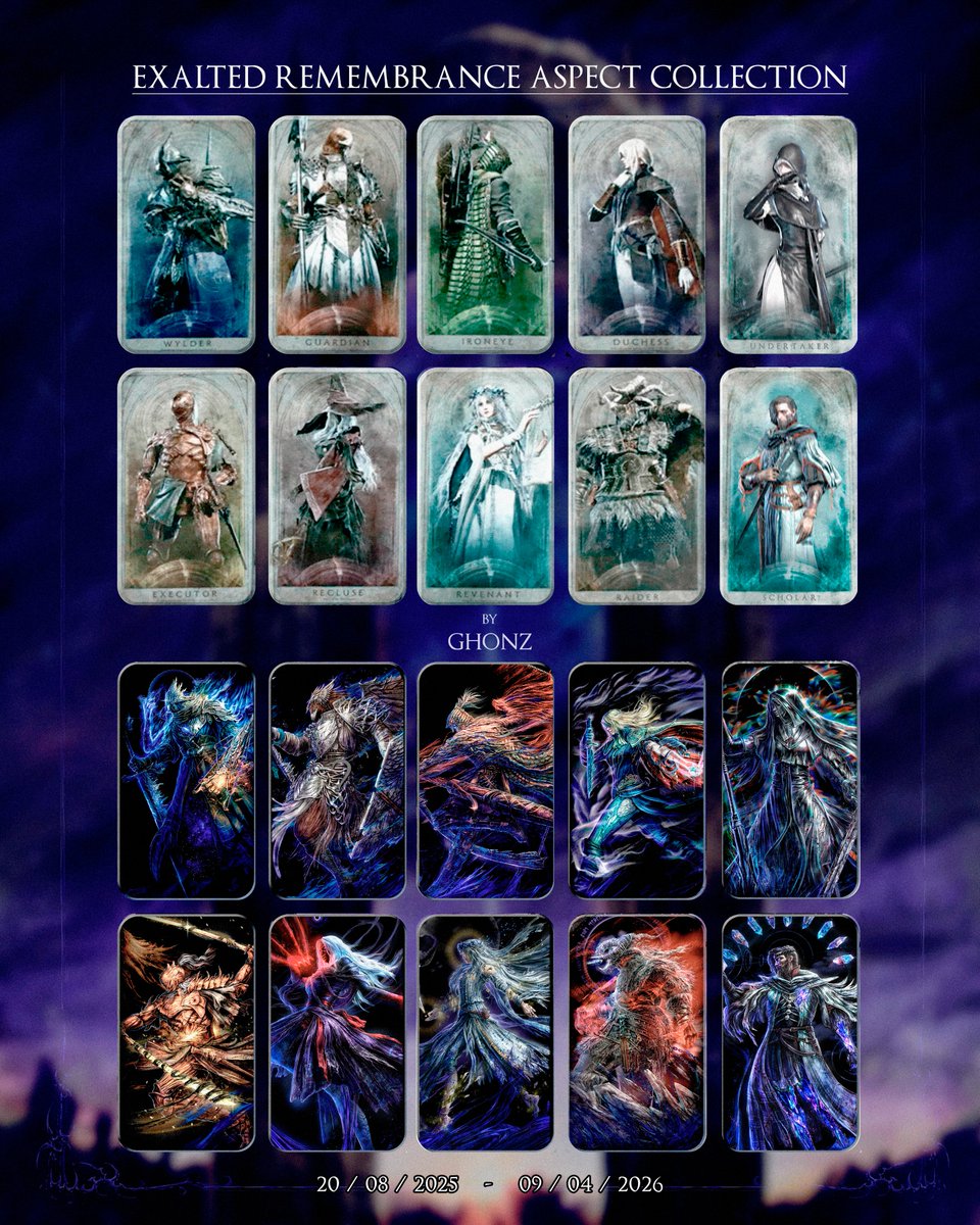 ghonz_art's tweet image. Scholar - Exalted Remembrance Aspect Collection
#eldenring #nightreign 📜