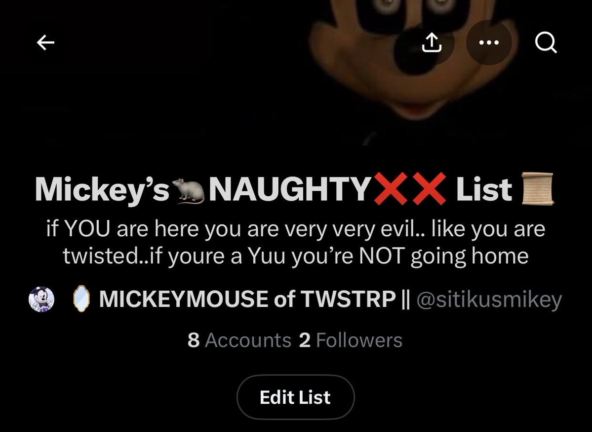 🪞MICKEYMOUSE of TWSTRP || tweet media